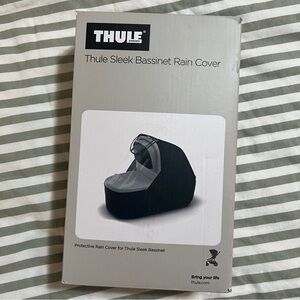 Thule Sleek Bassinet Protective Cover - Black and Gray